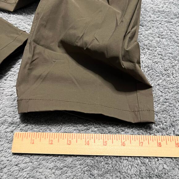 Eddie Bauer Pants Mens 38 X30 Performance Hiking Nylon Light Brown - Picture 10 of 10